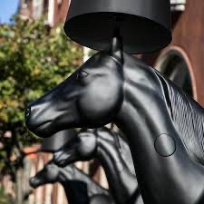 Un cheval dans le couloir