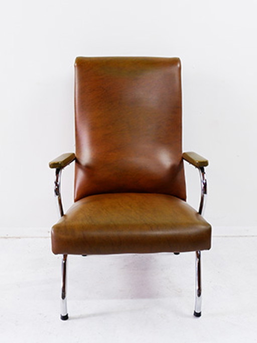 Vintage fauteuil jaren 60