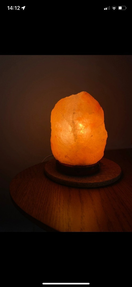 Image 1 of zoute lamp zoute sari maar het werkt nu