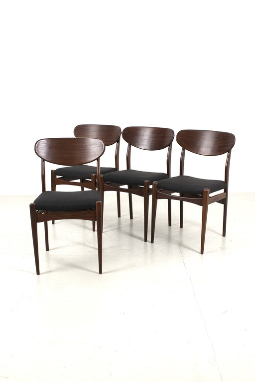 Set van 4 eetkamerstoelen