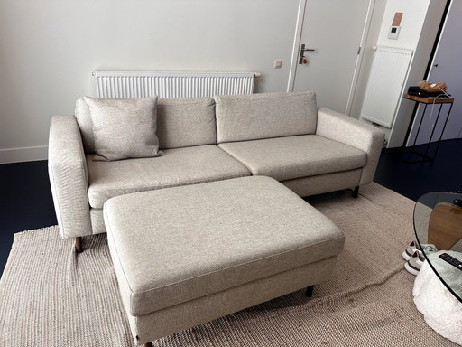 Bolia Scandinavia 3-seater sofa + pouf
