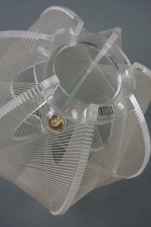 Lampe suspendue toile d'araignée, Paul Secon, Sompex , 1960s