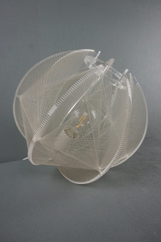 Spider web hanging lamp, Paul Secon, Sompex, 1960s