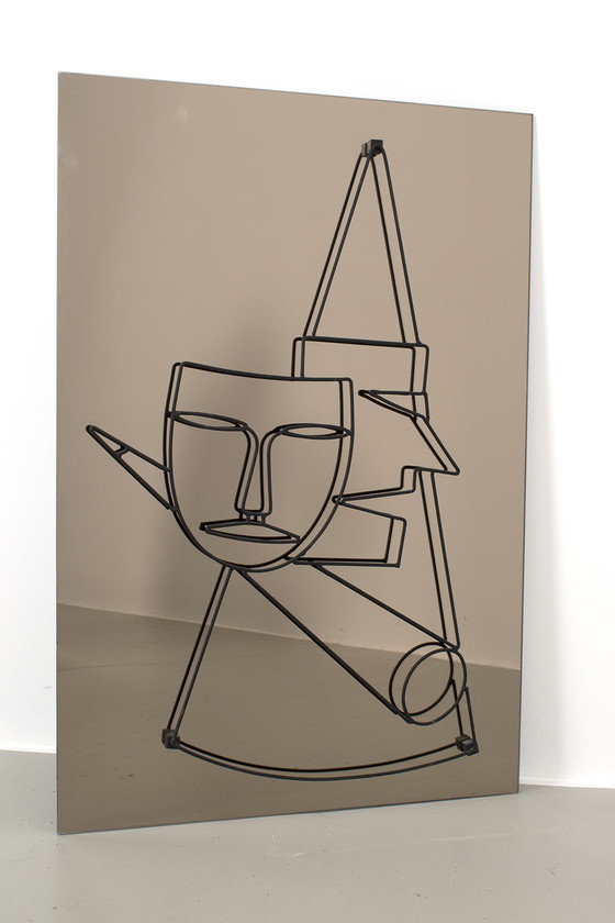 Image 1 of Sculpture on tinted mirror