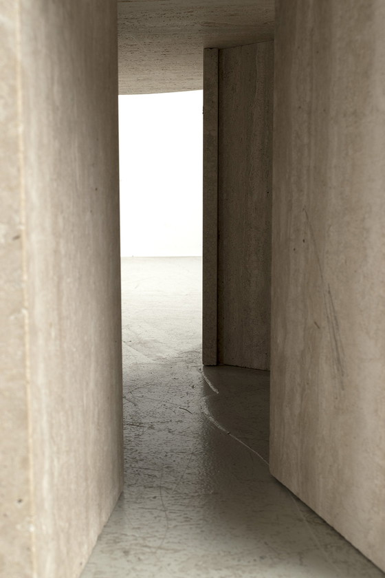 Image 1 of Travertine coffee table