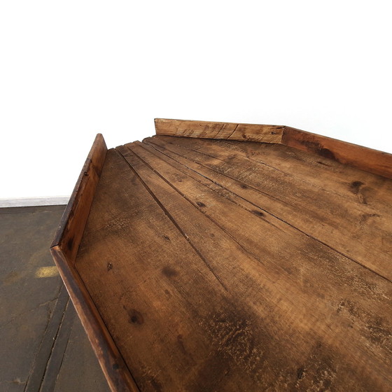 Image 1 of Brocante sorting table | Old vintage olive sorting table