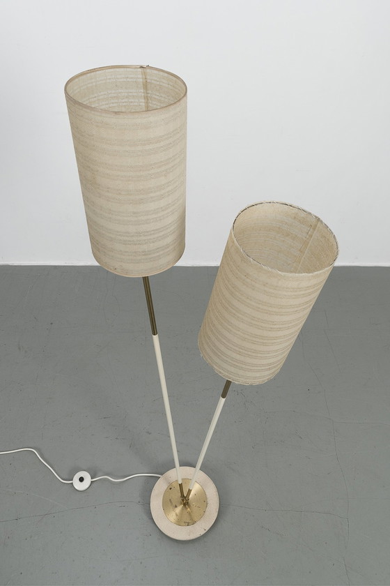 Image 1 of Messing floor lamp