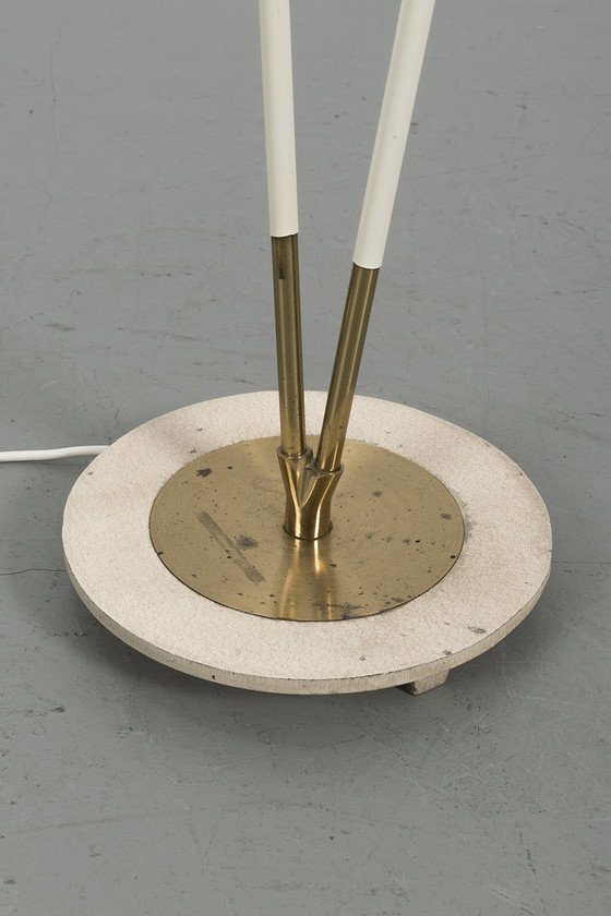 Image 1 of Messing floor lamp