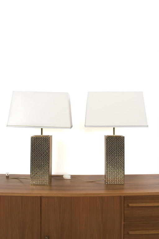 Pair of Vereinigte Werkstätten table lamps