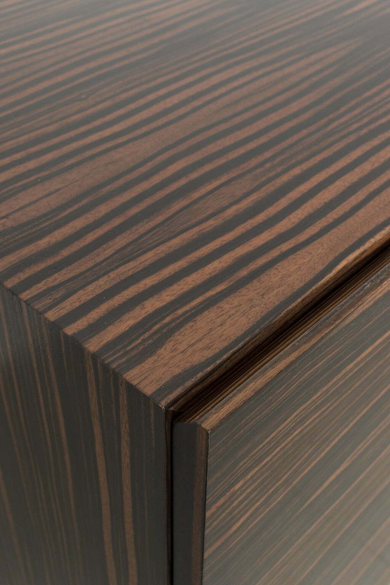 Image 1 of Spectacular sideboard of Ebony Makassar veneer