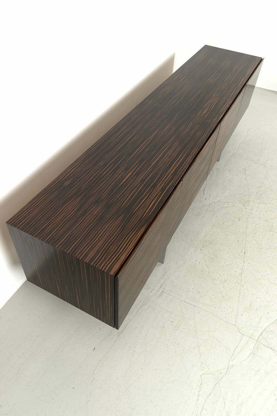 Image 1 of Spectacular sideboard of Ebony Makassar veneer