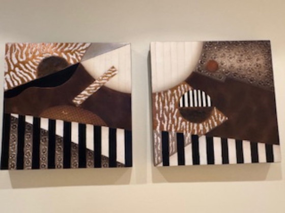 Image 1 of Art Déco (œuvre en 4 pièces)