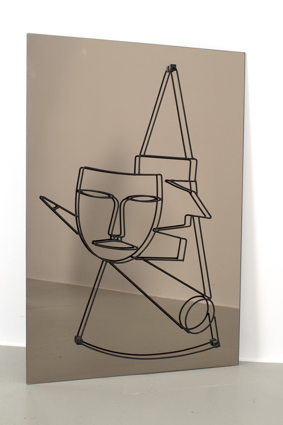 Image 1 of Skulptur auf getöntem Spiegel