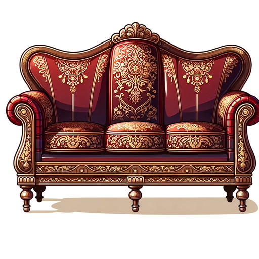 Sofa von dall e