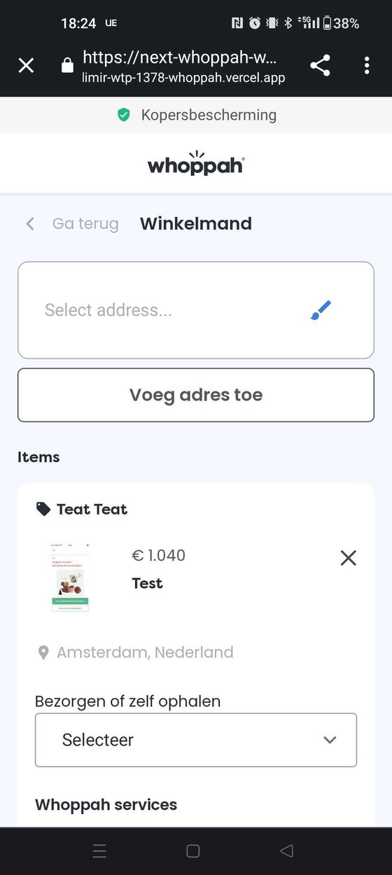 Image 1 of Testen Sie den Warenkorb 1