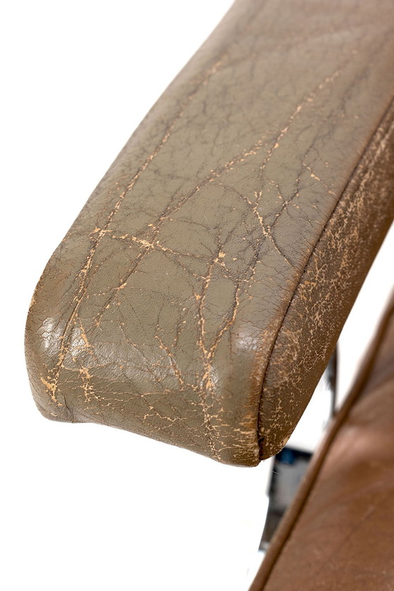 Image 1 of Chromsessel mit Lederbezug